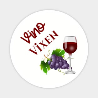 Vino Vixen Wine Lover Magnet